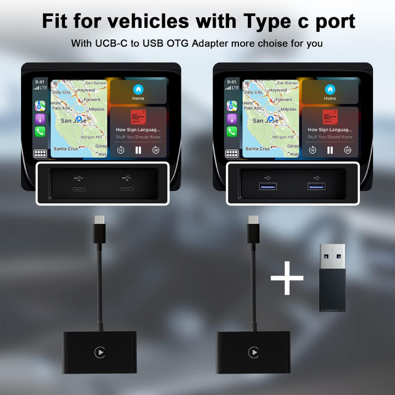 Wireless CarPlay & Android Adapter