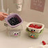 Precious Fruit Container & Drainer Basket