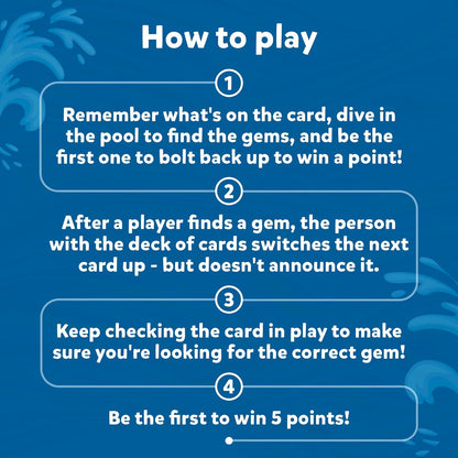 Skillmatics Seek and Splash Diving Gem Toys