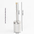 Portable coffee and tea diffuser stainless steel