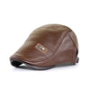 High Quality Trendy Leather Beret