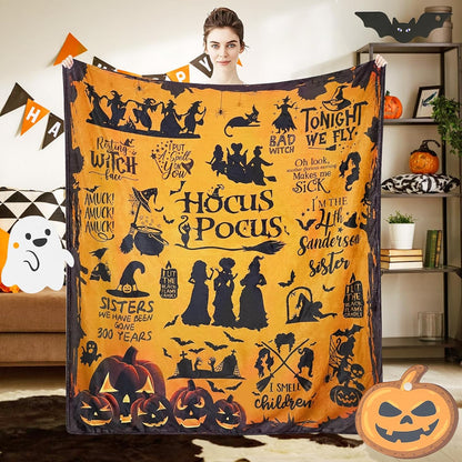 Moonloom™ – Halloween Witch Throw Blanket