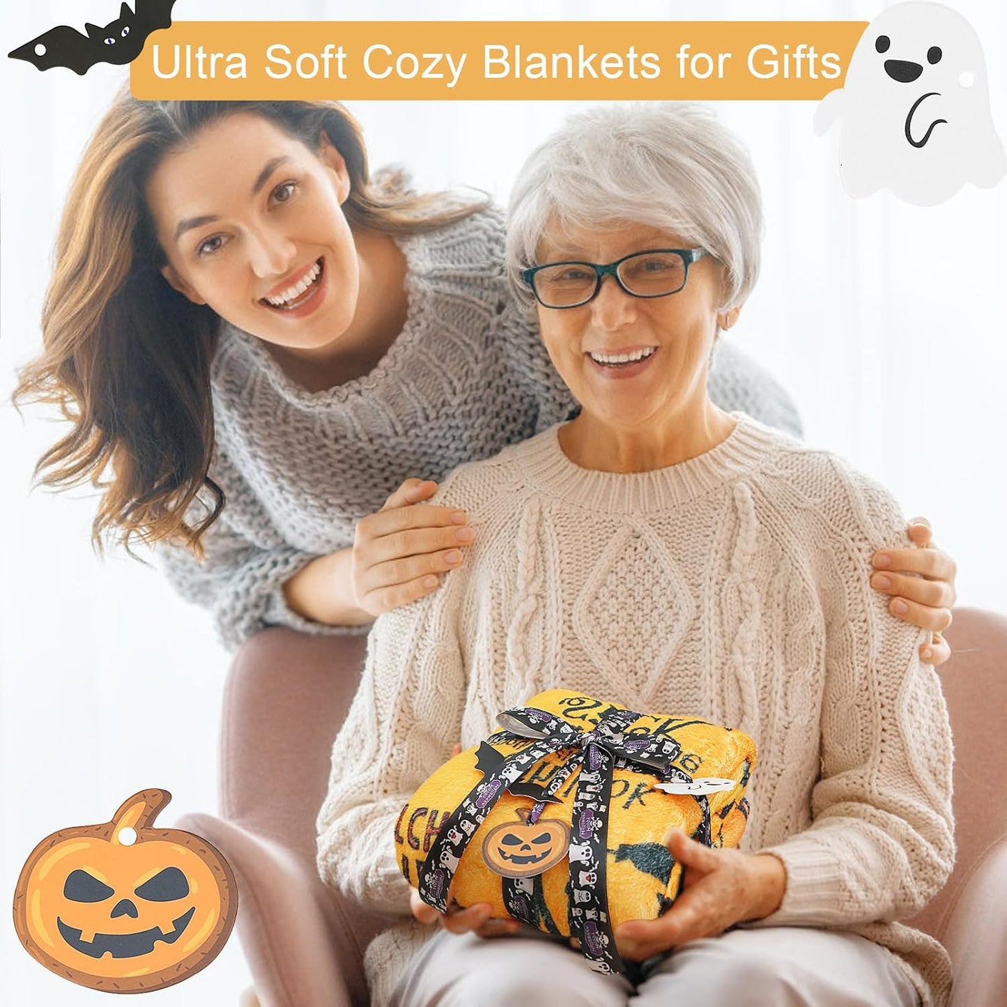 Moonloom™ – Halloween Witch Throw Blanket