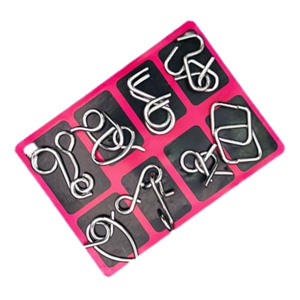 Woyuosn Physics Mind Metal Puzzles Unlock Interlock Game