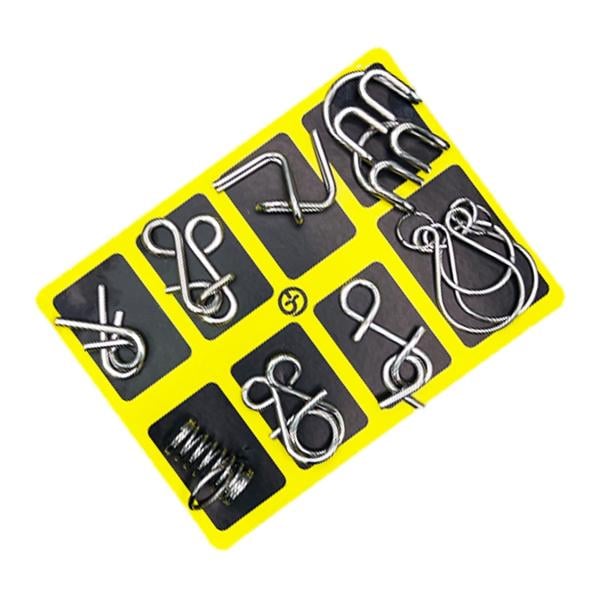 Woyuosn Physics Mind Metal Puzzles Unlock Interlock Game