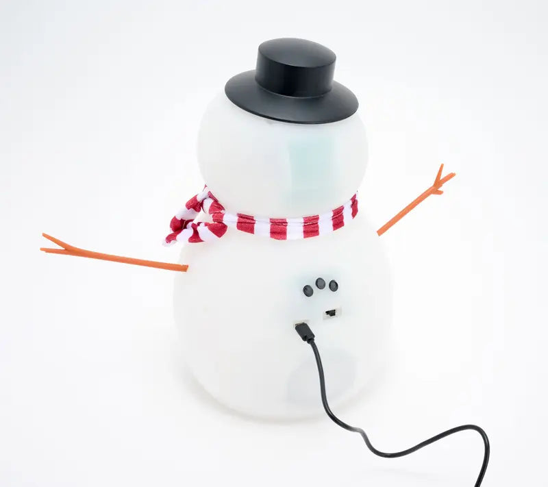 ⛄️ Talking Animated Blink Snowman with Built in Projector & Speaker Plug'n Play🎄