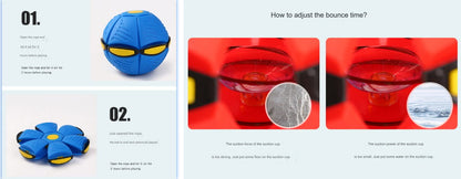 PupGlide – Transforming Disc Ball Toy for Dogs