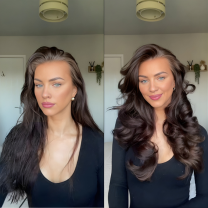 Heated Hair Smoothing Brush | Get sleek salon confidence anywhere – 3 heat settings for every hair day