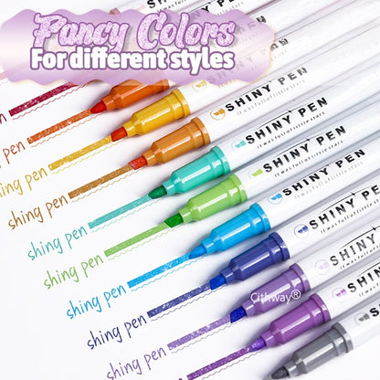 Perfect-Glittery Highlighting Pen Set