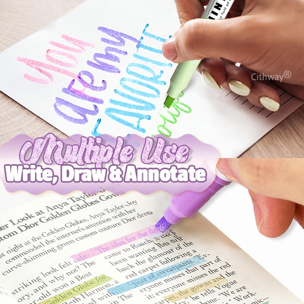 Perfect-Glittery Highlighting Pen Set