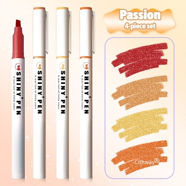 Perfect-Glittery Highlighting Pen Set