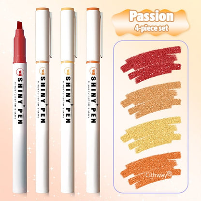 Perfect-Glittery Highlighting Pen Set