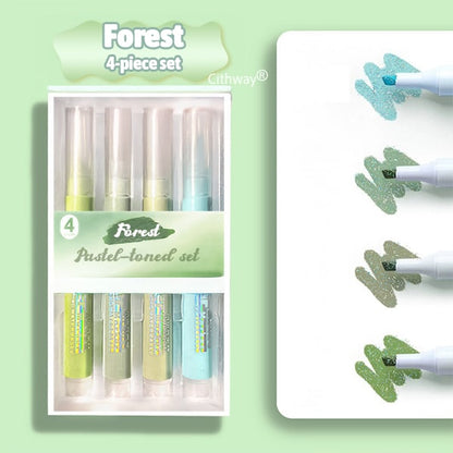 Perfect-Glittery Highlighting Pen Set