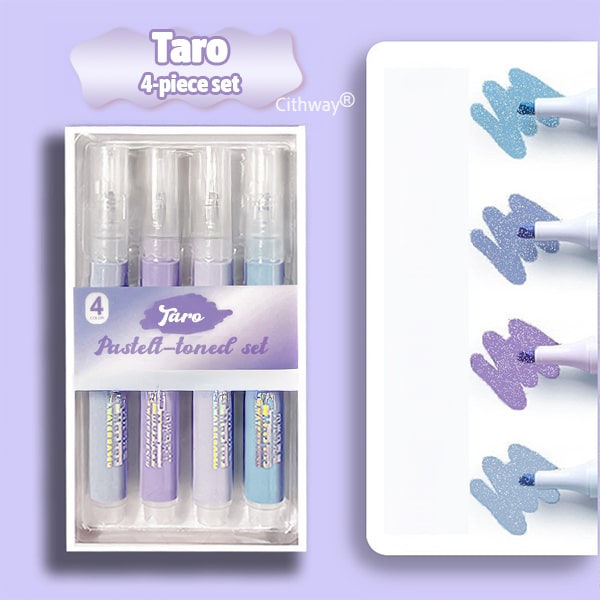 Perfect-Glittery Highlighting Pen Set