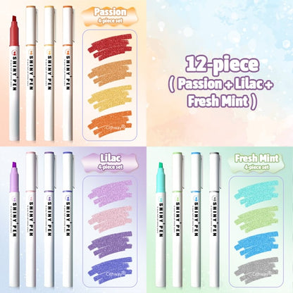Perfect-Glittery Highlighting Pen Set