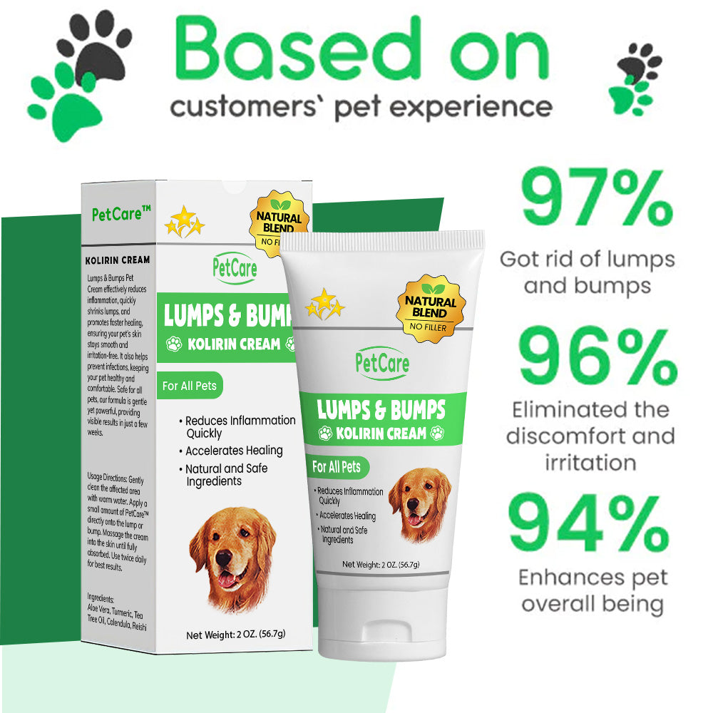 💥 2025 Limited Offer 70% ️⏳ PetCare™ Lumps & Bumps Pet Cream