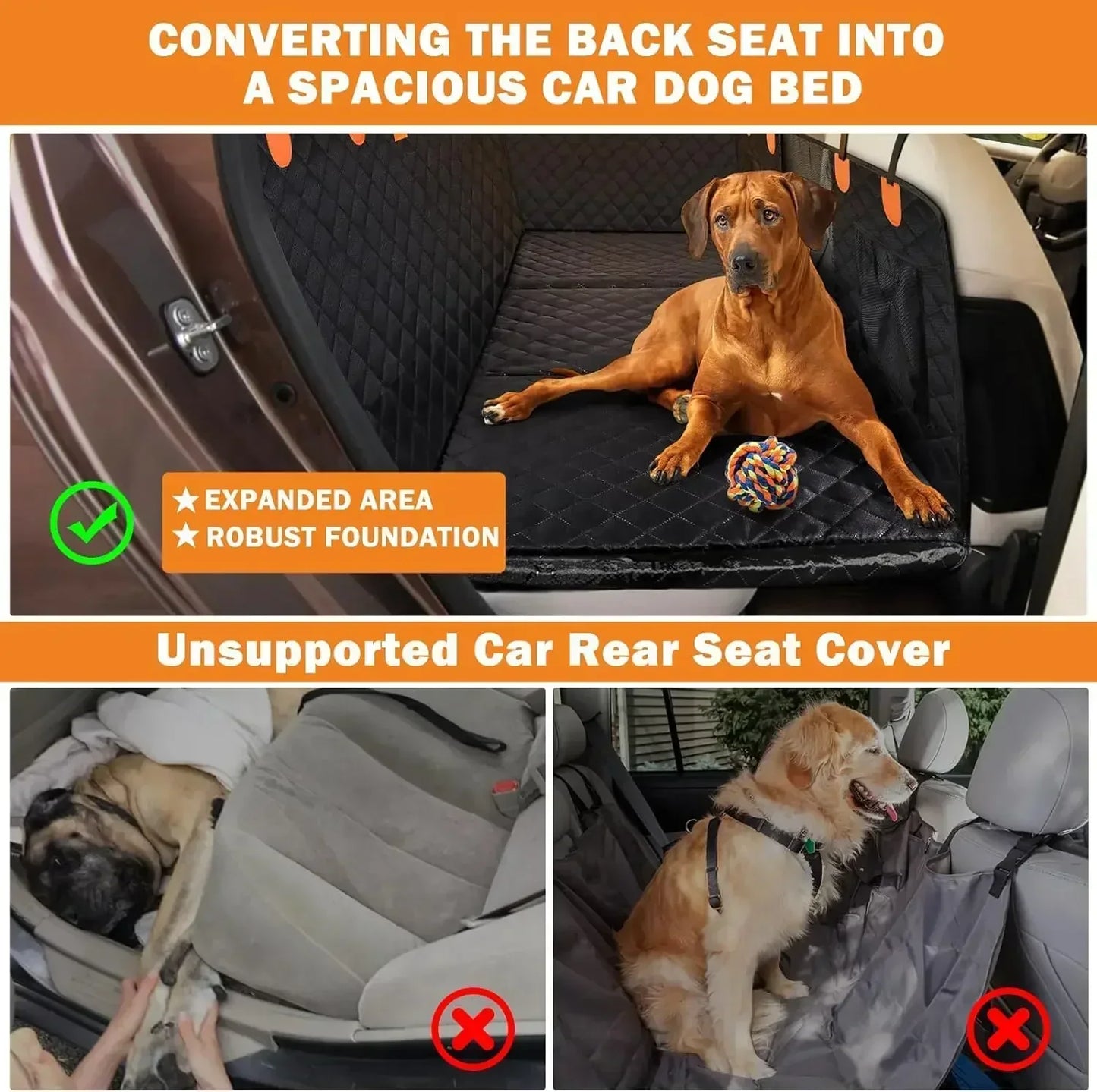 Aprolo™ - Hard Bottom Dog Car Seat Protector