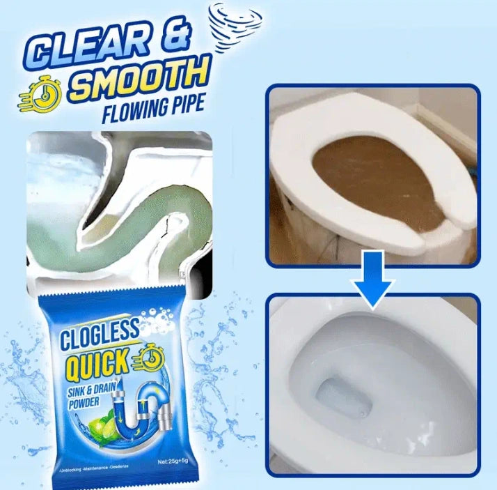 GFOUK™ Clogless Quick Sink and Drain Powder