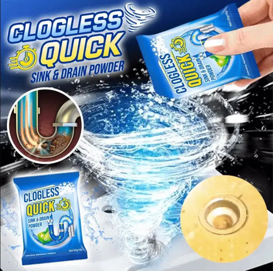 GFOUK™ Clogless Quick Sink and Drain Powder