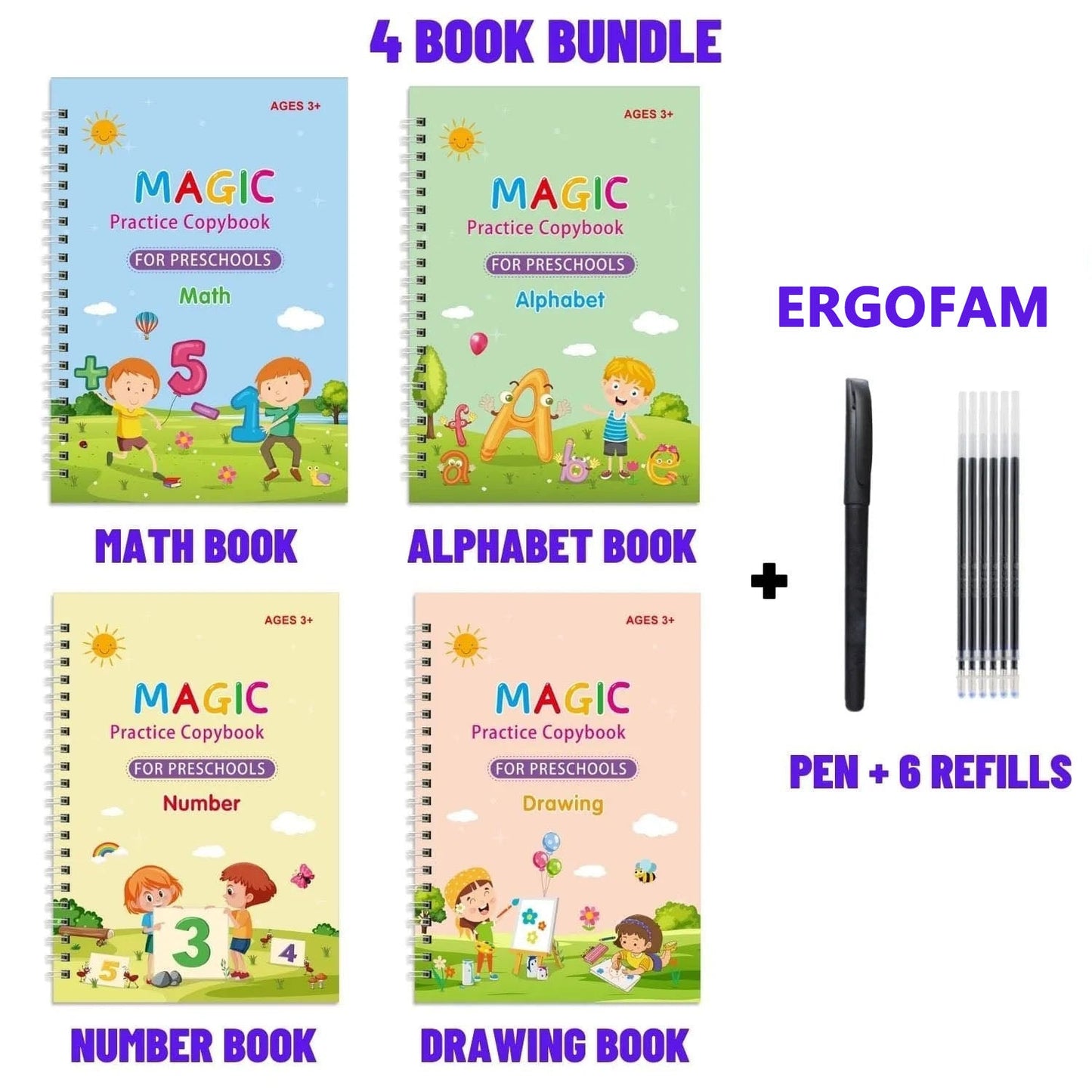 CHILDREN'S MAGIC COPYBOOKS