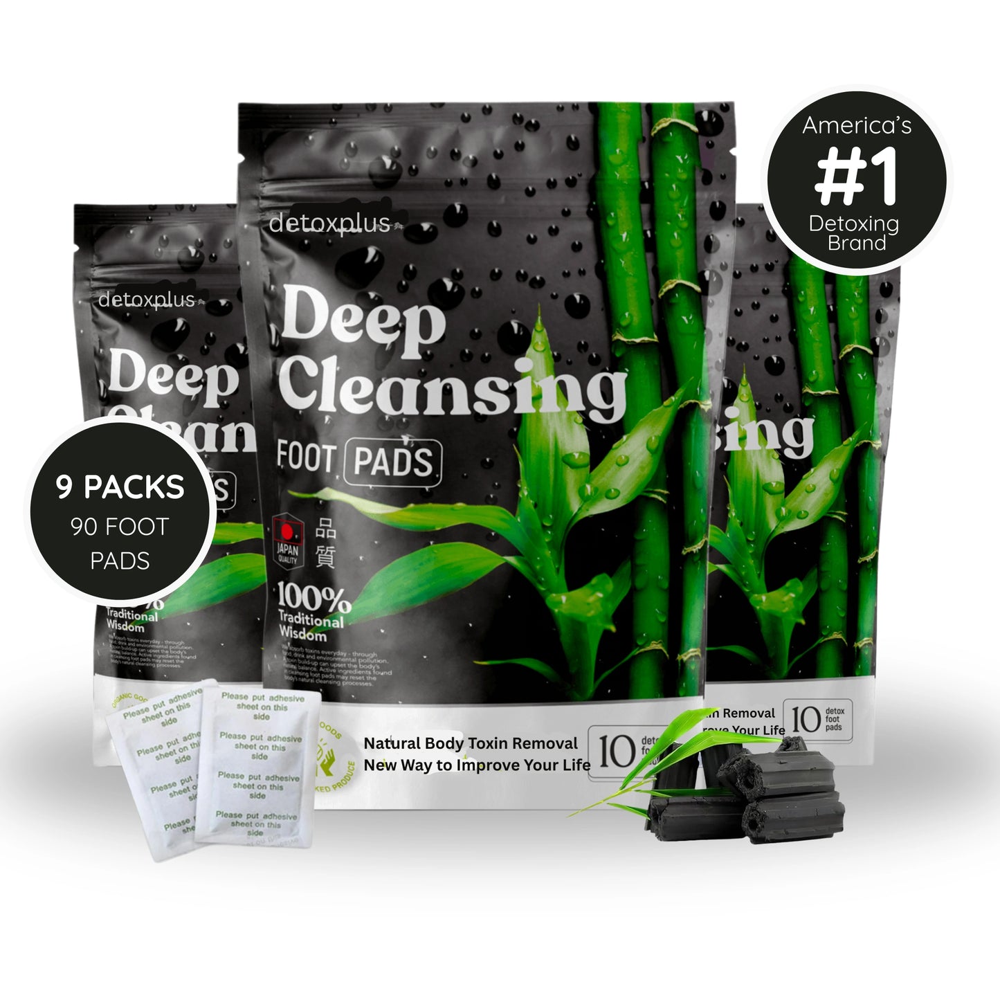 DrVerd™ DetoxPlus Lymphatic Drainage Foot Pads