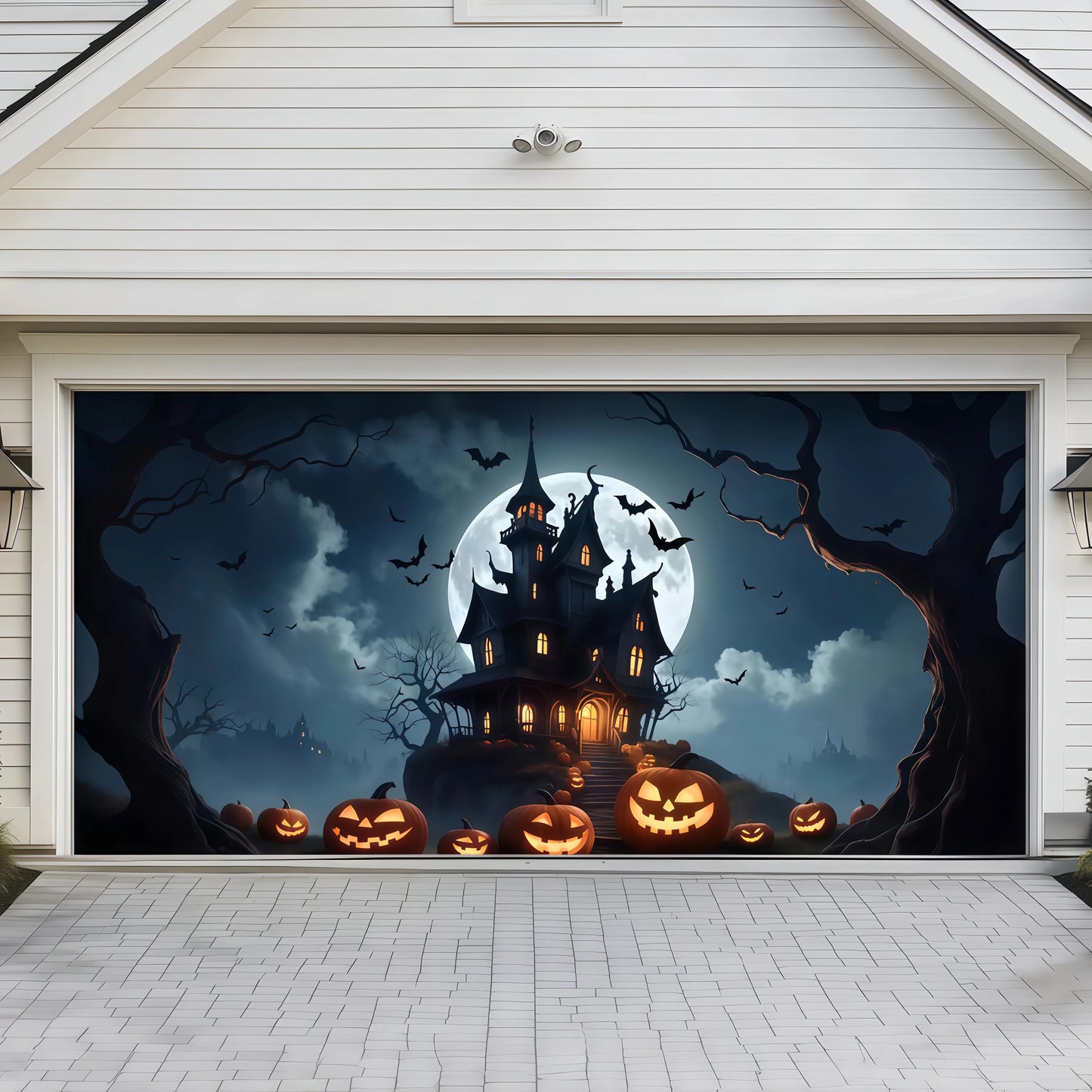 Halloween Garage Door Cover