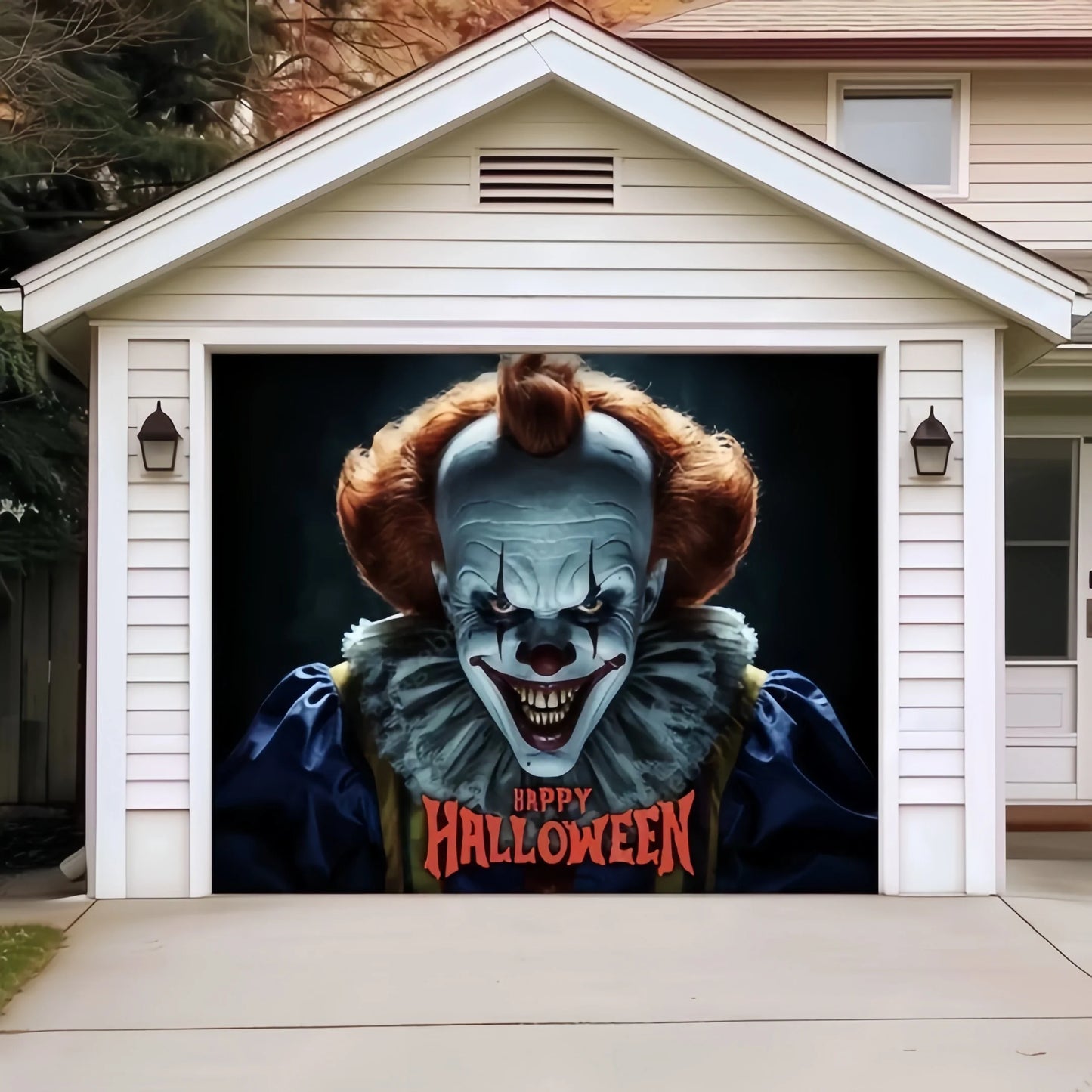 Halloween Garage Door Cover