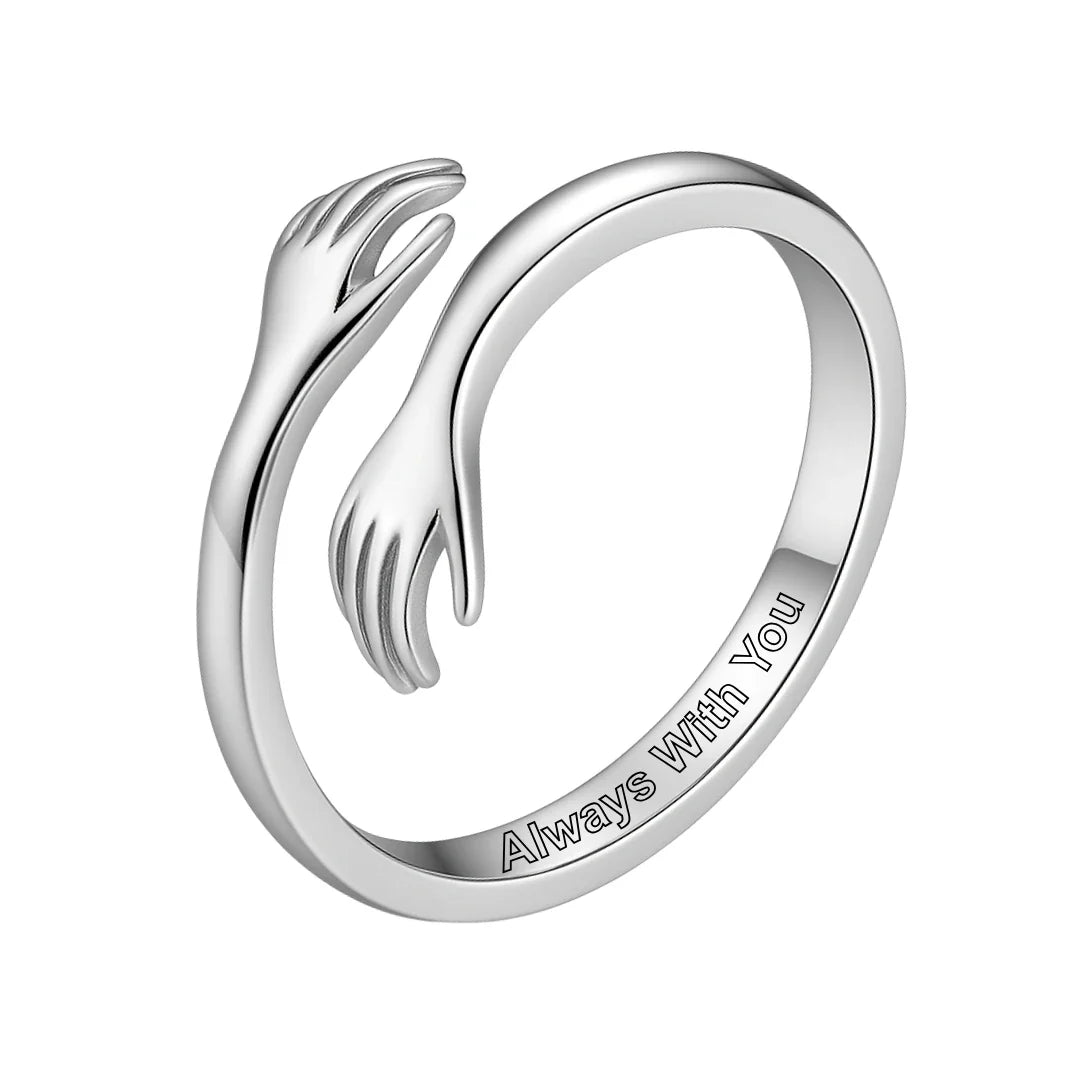 Hug Ring — Give her a hug she can  always wear. 💫