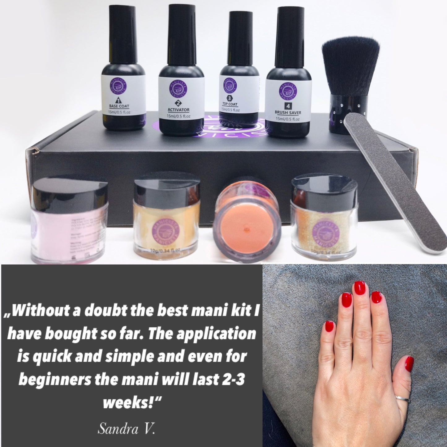 💅 Complete Manicure Kit -  Salon Results At Home