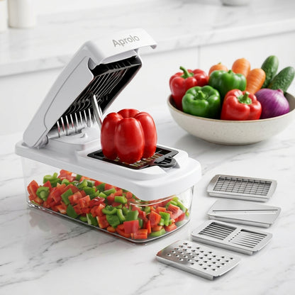 Multifunction Vegetable Chopper — 16 Tools in 1