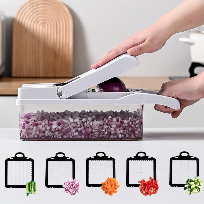 Multifunction Vegetable Chopper — 16 Tools in 1