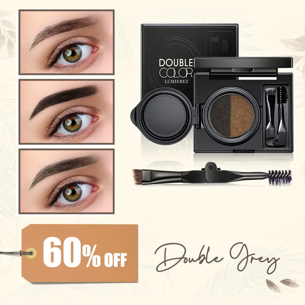 LUMIEREZ 3 in 1 Longwearing Eyebrow Kit Cushion