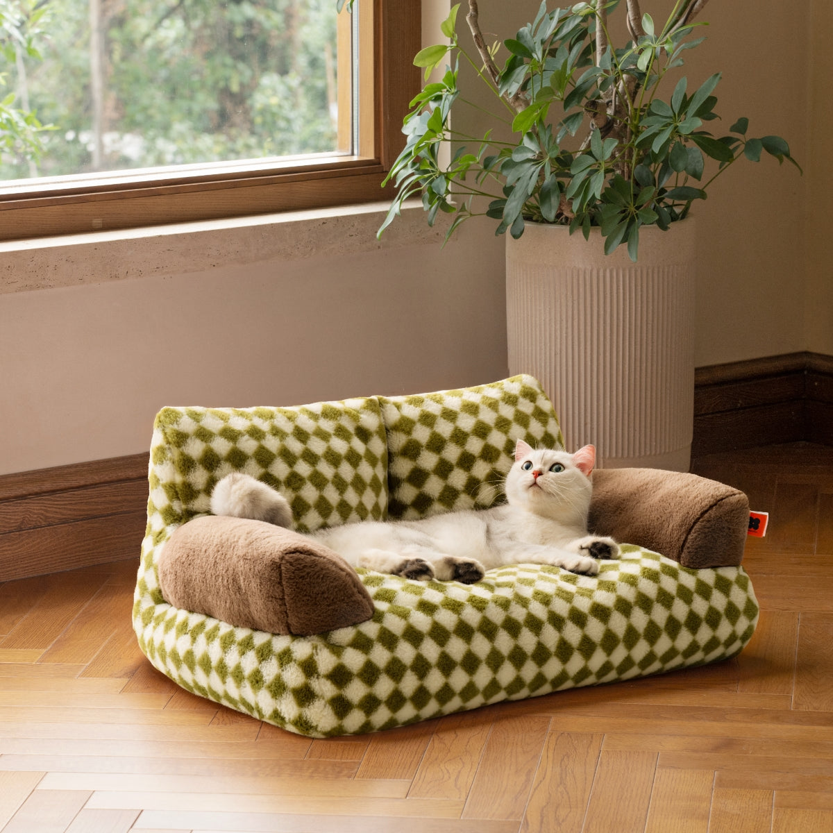 Zion Diamond Cat & Dog Sofa