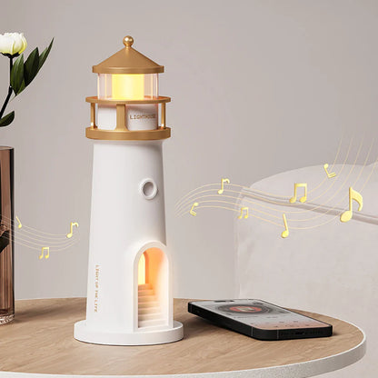 Lighthouse Moon Projection Night Light
