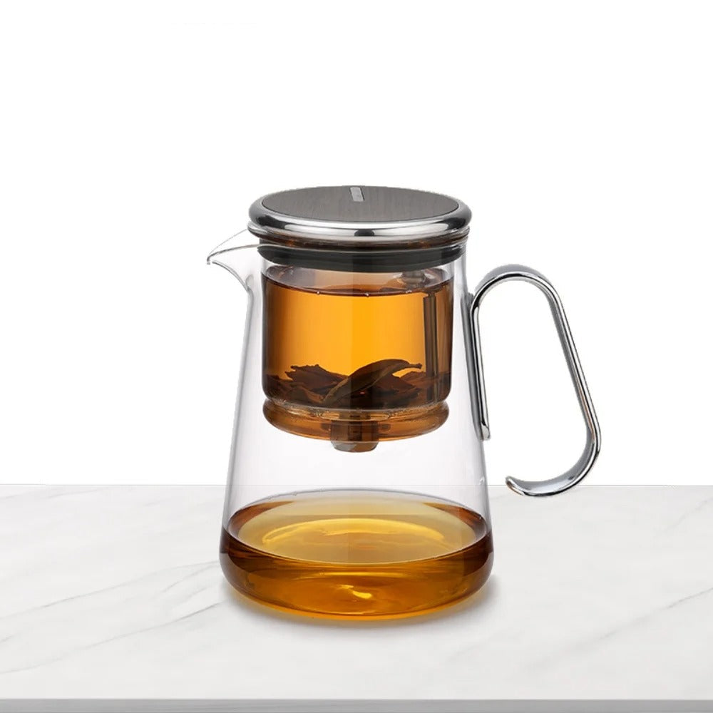 Heat-resistant Glass Kettle, One-Click Magnetic Button