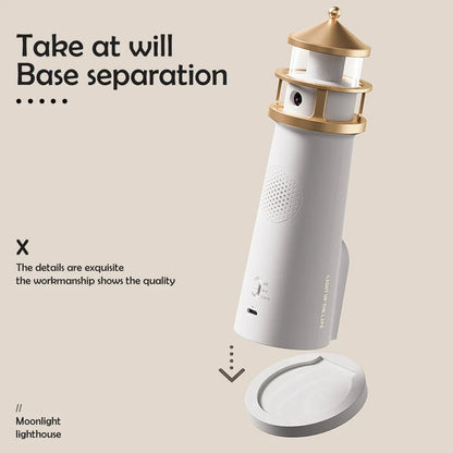 Lighthouse Moon Projection Night Light