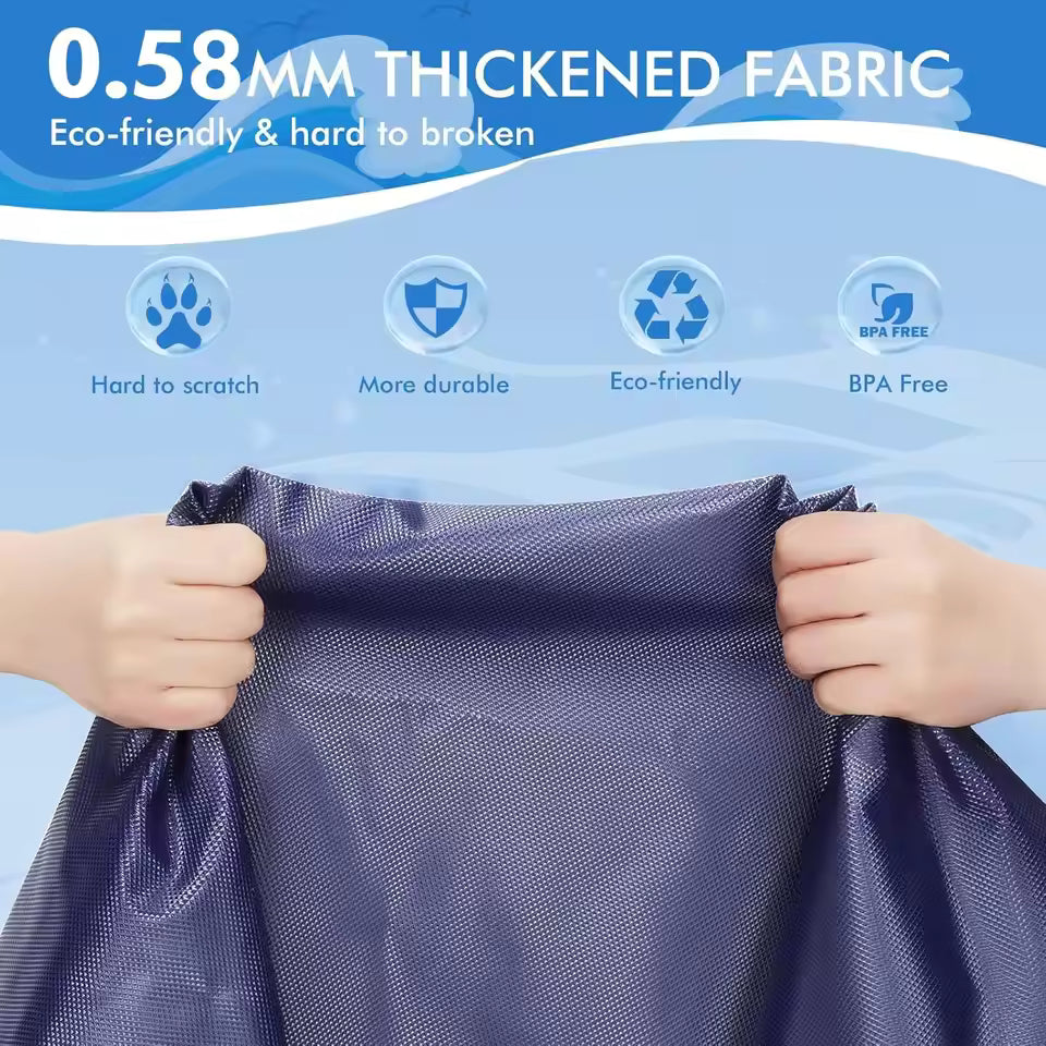 Non-Slip Splash Pad for Kids and Dog