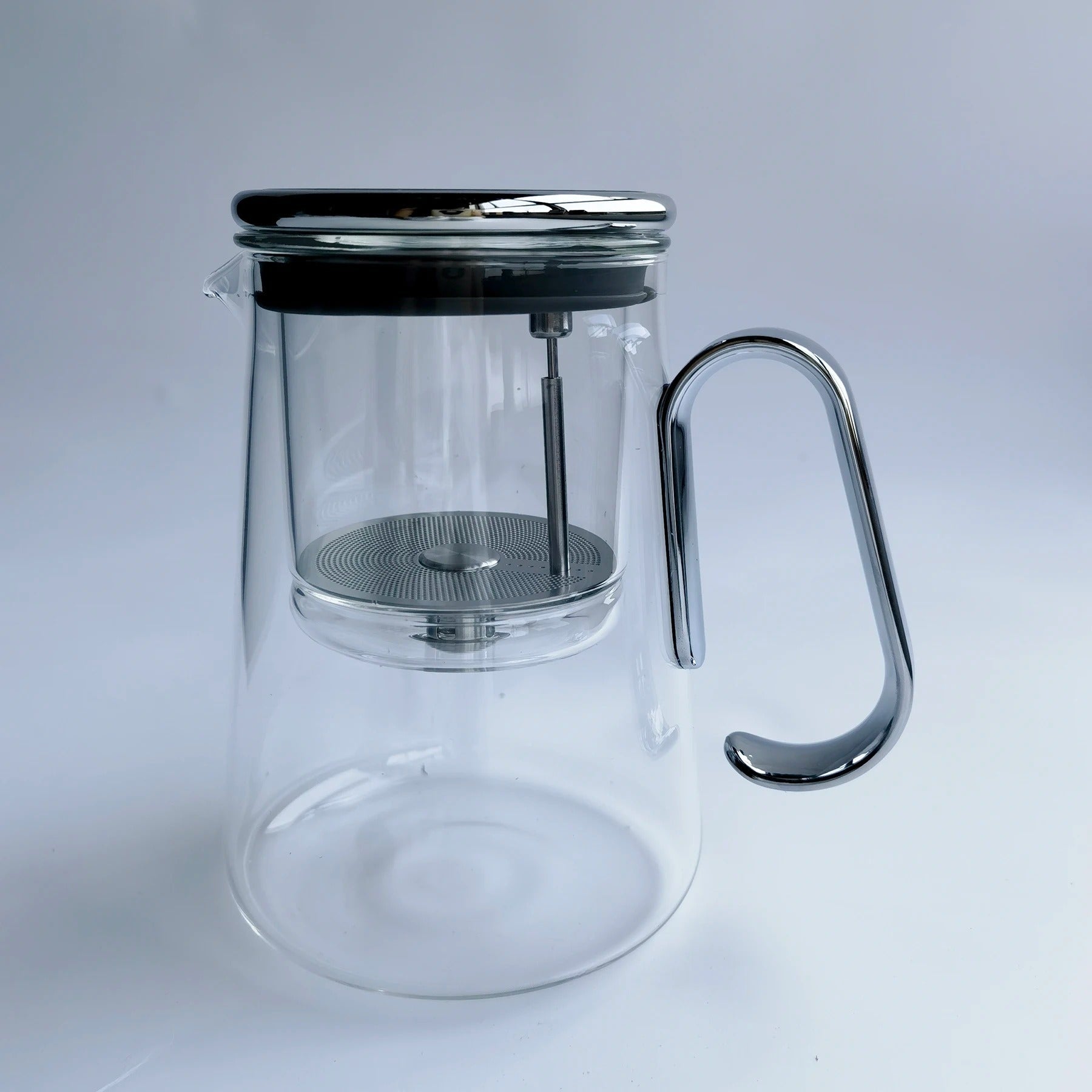 Heat-resistant Glass Kettle, One-Click Magnetic Button