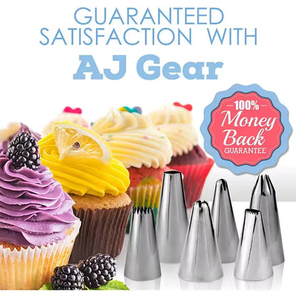 Cake Decorating Piping Pen Tool and Nozzle Set