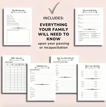 2025 End of Life Planner