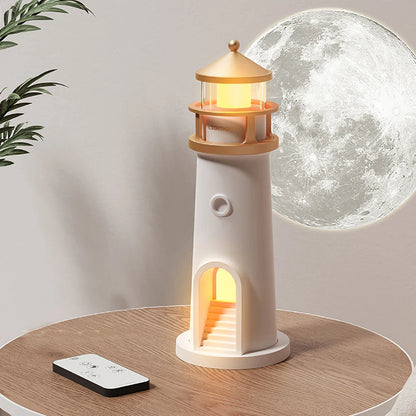Lighthouse Moon Projection Night Light
