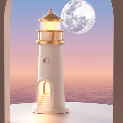 Lighthouse Moon Projection Night Light