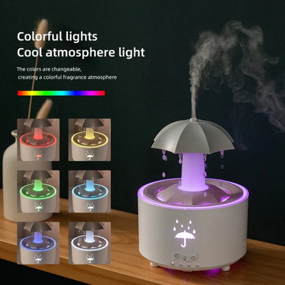 Relaxing raining humidifier