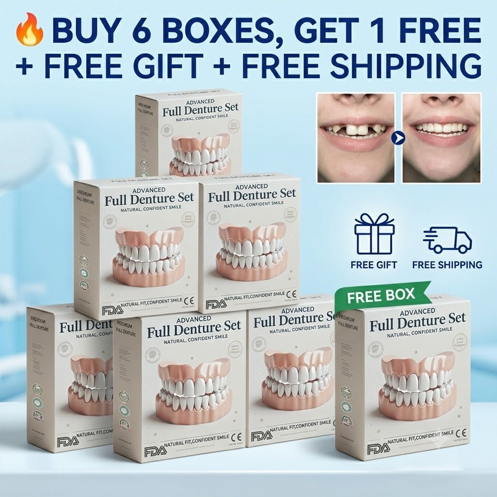 Advanced Customized Full Denture Set🦷