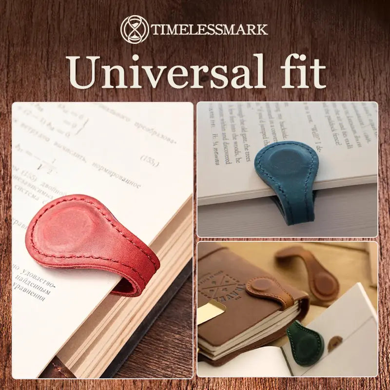 ✨TimelessMark🔥Personalized Magnetic Leather Bookmark🔥
