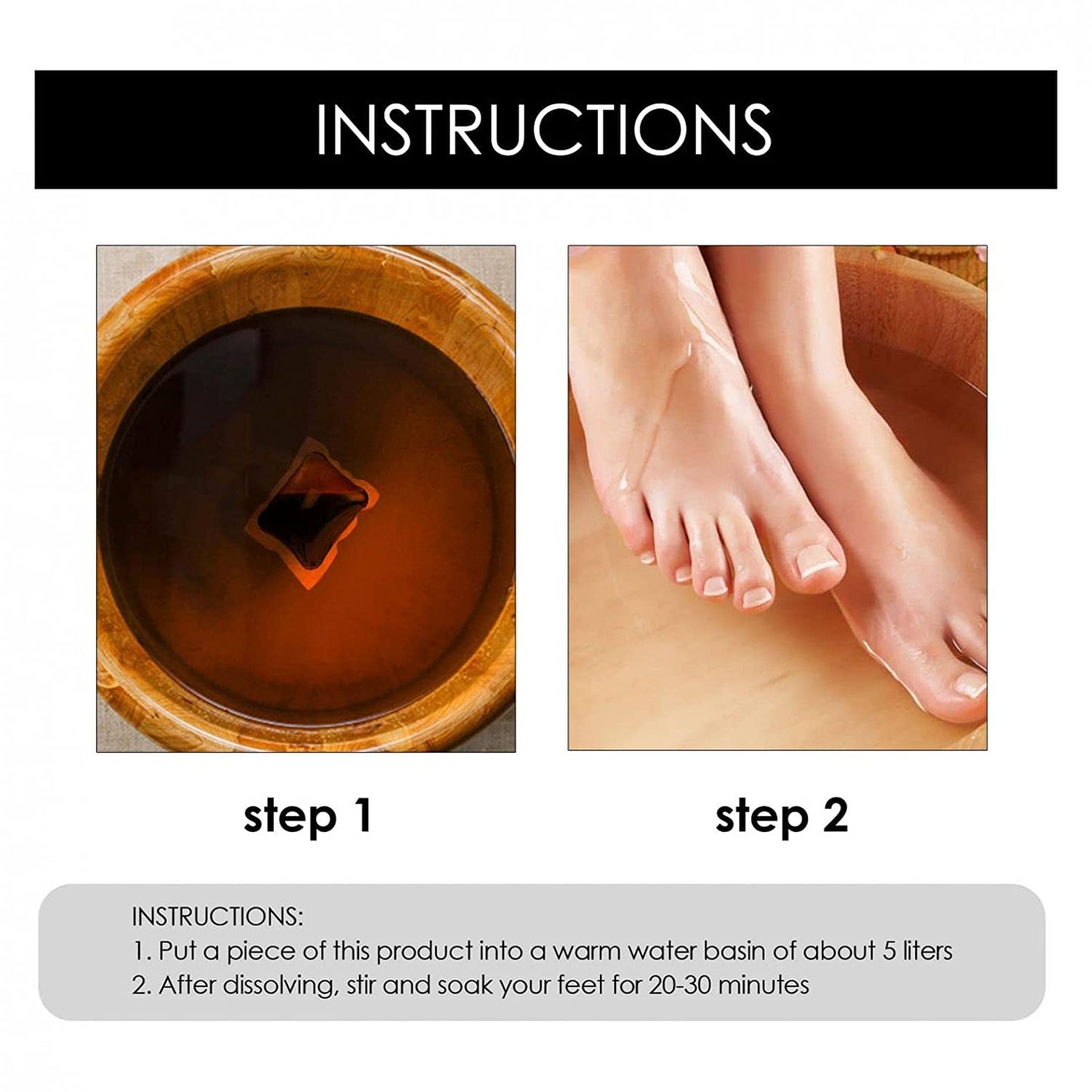 BotanicDetox Cleansing Foot Soak Beads