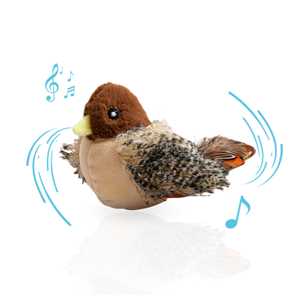 FlutterFun™ Pet Chirping Bird