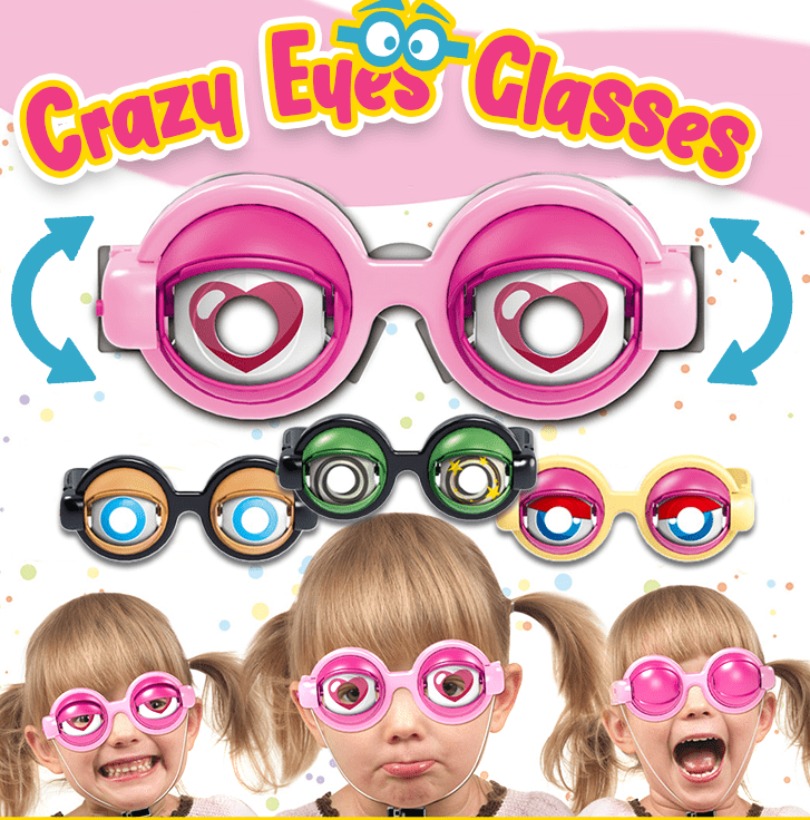 Aprolo™ Crazy Eyes Glasses