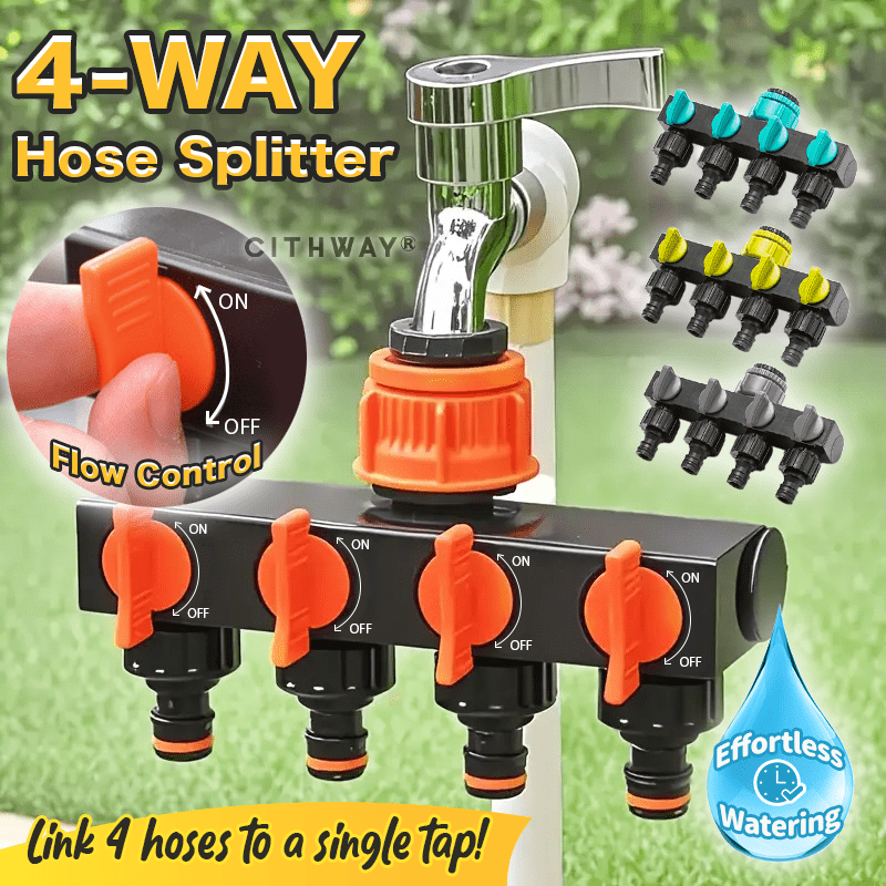 4-Way Hose Splitter