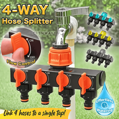 4-Way Hose Splitter